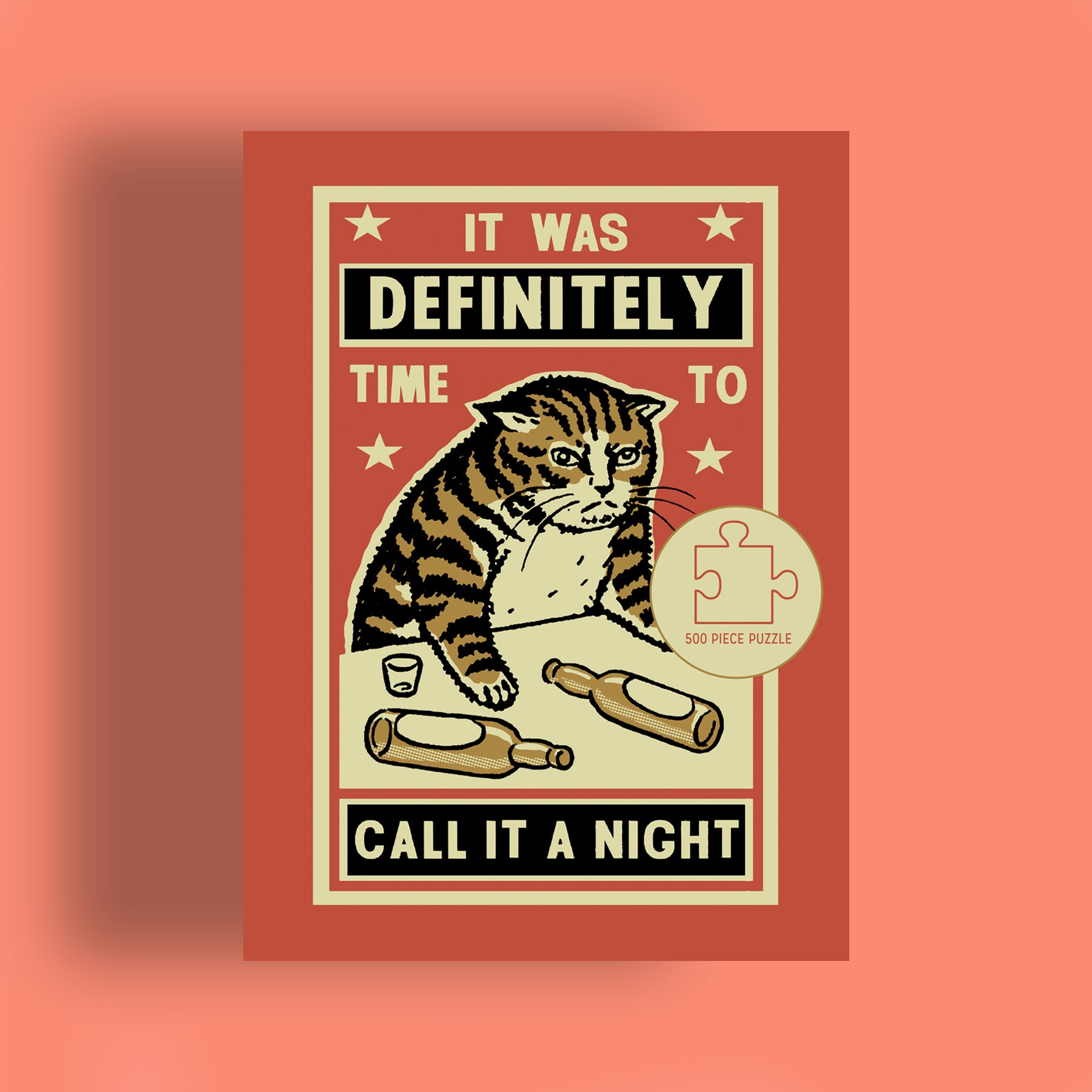 Drunk Cats - "Time to Call It" Puzzle