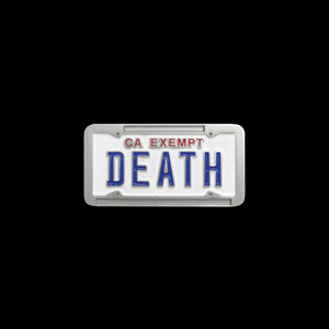 PSA Press - "Death" Government Plate Enamel Pin
