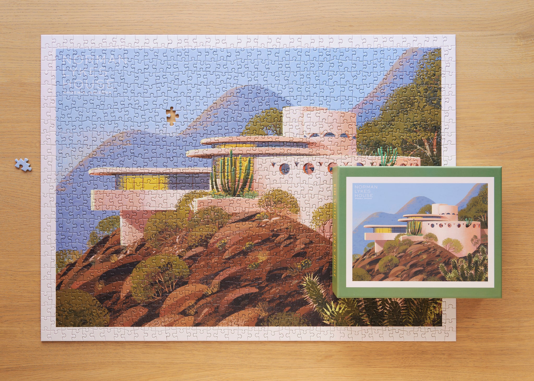 Frank Lloyd Wright Collection: Norman Lykes House Puzzle