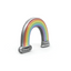 PSA Press - Rainbow Column Molded Pin