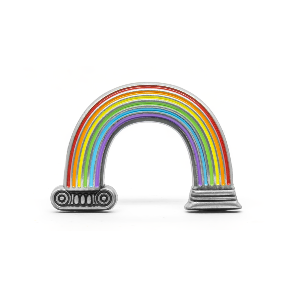 PSA Press - Rainbow Column Molded Pin