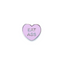 Yesterdays - Eat Ass Candy Heart Enamel Pin