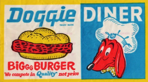 PSA Press - Doggie Diner Head Enamel Pin