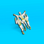 PSA Press - Intergalactic (Beastie Boys) Enamel Pin