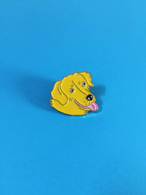 Kristina Micotti - "Yellow Labrador" Enamel Pin