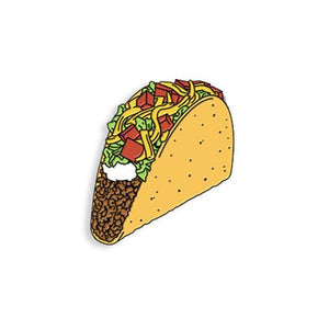 Yesterdays - Crunchy Taco Enamel Pin