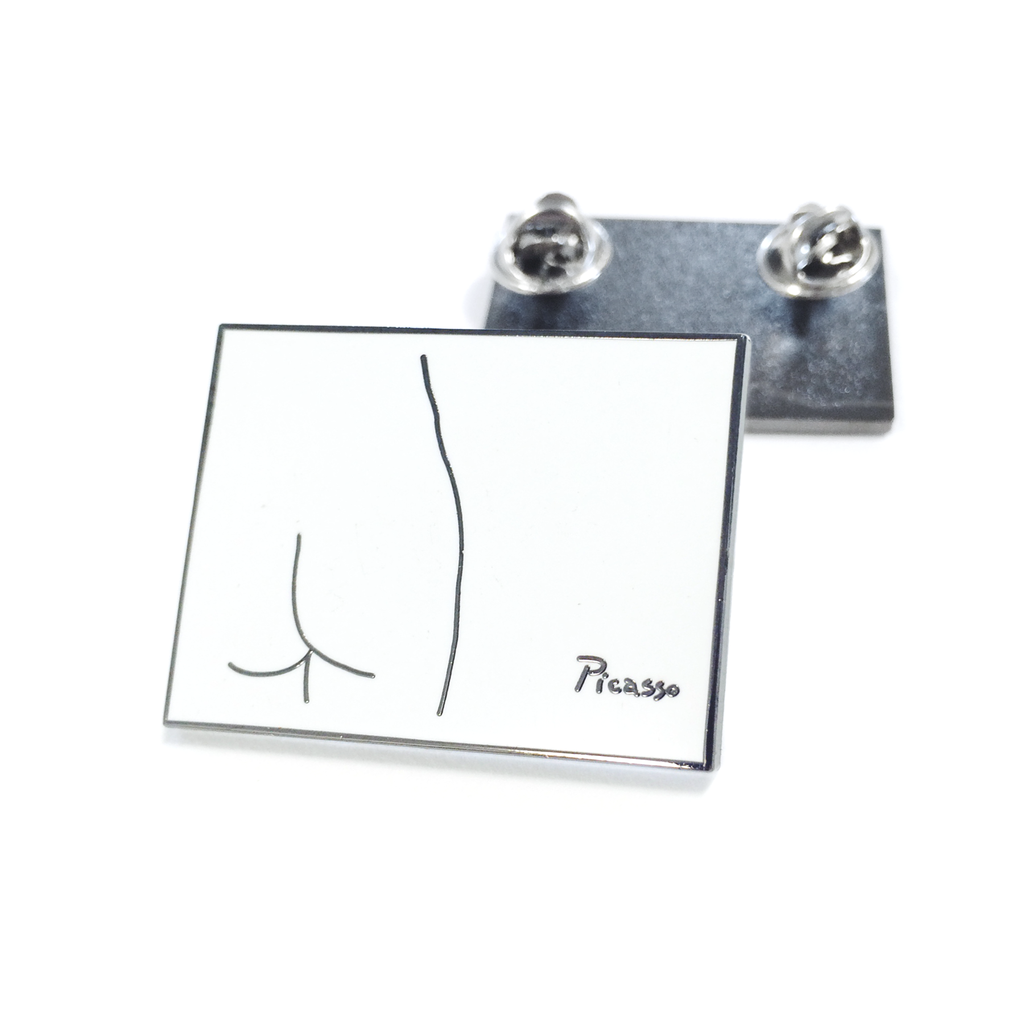 PSA Press - Picasso Drawing Enamel Pin