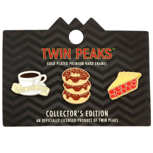 Yesterdays - Twin Peaks Foods Enamel Pins Collector Set