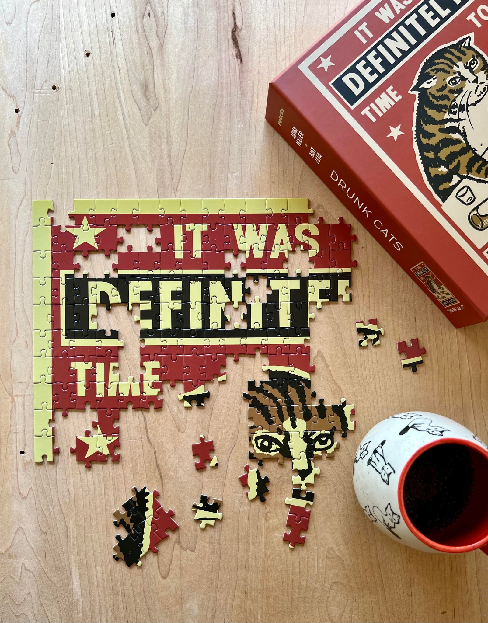 Drunk Cats - "Time to Call It" Puzzle